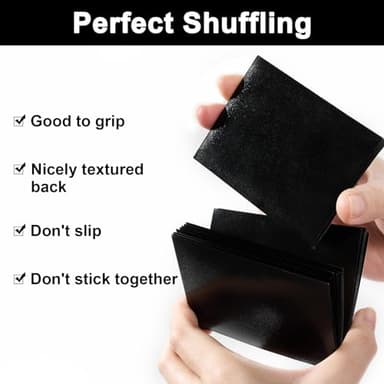 Standard Black MTG Card Sleeves 500 Pack, Card Protectors Sleeves Matte Back Finish, Perfect Shuffling - Protect All Your Trading Cards, TCG Cards & Sports Cards by Fabmaker, Never Tear 66x91mm - Image 4