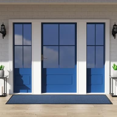 Yimobra 72x24 Indoor Outdoor Runner Rug, Heavy-Duty Waterproof Entrance Mat for High Traffic Areas, Commercial Grade Welcome Door Mat, Easy Clean, Blue - Image 7