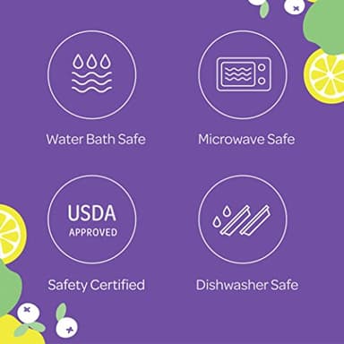 Wide Mouth Mason Jars 16 oz [18 Pack] With Mason Jar Lids and Bands, Mason Jars 16 oz - For Canning, Fermenting, Pickling - Jar Décor - Microwave/Freeze/Dishwasher Safe. - Image 4