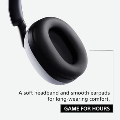 Sony INZONE H9 Gaming Headset, Wireless Noise Canceling Bluetooth Headset With Microphone, 360 Spatial Sound, For PC and PS5 (WH-G900N), White - Image 6