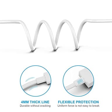 Apple MFi Certified iPhone Charger 5pack [6/6/6/10/10FT] Long Lightning Cable Fast Charging Cord iPhone Charging Cable for iPhone 14/14 Pro/Max/13/12/11 Pro Max/XS MAX/XR/XS/X/8/Plus - Image 5