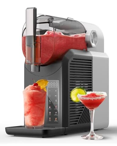 GreenEver Slushie Machine for Home: 15-60 Minutes Slushy Machine, Frozen Drink and Slushie Maker with 7 Preset Programs, 4 Hours Freshness, Slush, Milkshakes, Frozen Margaritas, Frappés, and More - Image 1