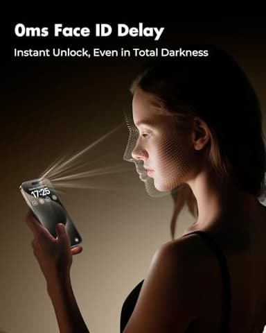 UNBREAKcable 2+2 Pack for iPhone 15 Pro Max Screen Protector & Lens Protector 【Military-Grade】【Easy Install】【Efficient Night Shot】9H+ Shatterproof Tempered Glass Film,Bubble-Free&Anti-Fingerprint ,Case Friendly-6.7 inch - Image 9