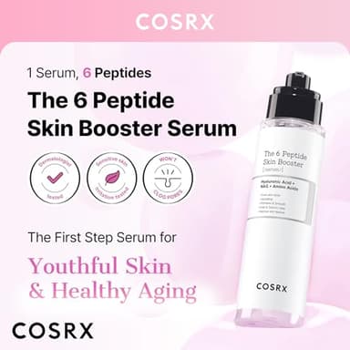 COSRX 6X Peptide Collagen Booster Toner Serum with Copper Peptides, Niacinamide & Hyaluronic Acid Skin Renewal Boosting Facial Essence for All Skin Types, Korean Skin Care, 150mL/5.07 Fl.Oz - Image 2