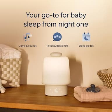 Hatch Baby Sleep Support, Sound Machine, Night Light | Registry Essential, Routine Builder, Time-to-Rise Alarm Clock, White Noise, Nursery Stories, Toddler Kids Bedroom (Wi-Fi), Putty - Image 2