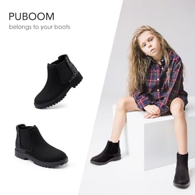 Girls Ankle Boots Kids Girls Dress Boots Winter Girl Boot Shoes - Image 6