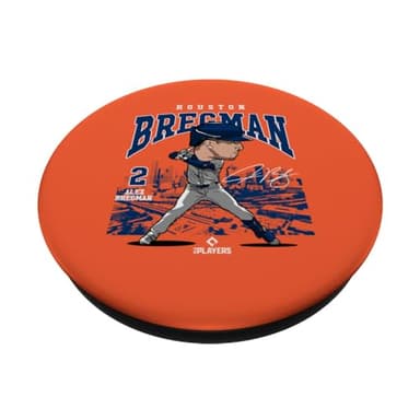 Alex Bregman | Houston Baseball MLB Players | MLBBRE4063 PopSockets Adhesive PopGrip - Image 2