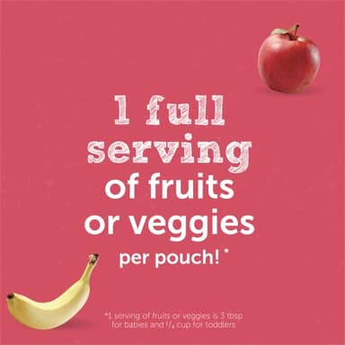 Beech-Nut Baby Food Pouches, Peach Apple Banana Fruit Puree Baby & Toddler Food, 3.5 oz (12 Pack) - Image 5