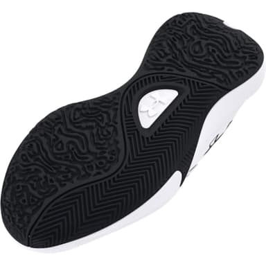 Under Armour Unisex Pre School Lockdown 7, (102) White/Black/Black, 2, US - Image 3