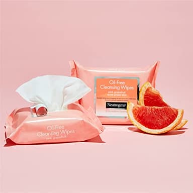 Neutrogena Makeup Remover Cleansing Towelettes, Pink Grapefruit, 25 Count, Twin Pack - Image 6