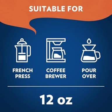 Lavazza House Blend Perfetto Ground Coffee 12oz Bag, Medium Roast, Full-bodied, Intensity 3/5, 100% Arabica, Ideal for Drip Brewers, (Pack of 1) - Package May Vary - Image 7