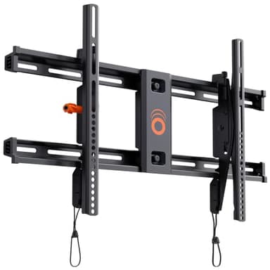 ECHOGEAR Wall Mount TV Bracket for TVs Up to 90" - Low Profile Design Tilts to Eliminate Glare - Includes Drilling Template & Can Be Leveled After Install - UL Listed for Safety - Image 1