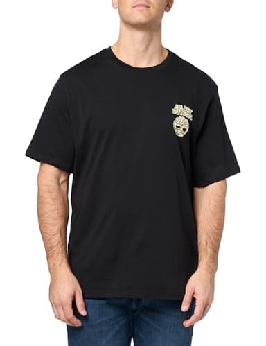 Timberland Men's All Day Outside Short Sleeve Tee, Black, X-Large - Image 1