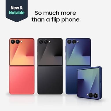 Samsung Galaxy Z Flip7 Cell Phone + Gift Card, 512GB AI Smartphone, Unlocked Android, Long Battery Life, 2025, US 1 Yr Manufacturer Warranty, Jet Black - Image 3