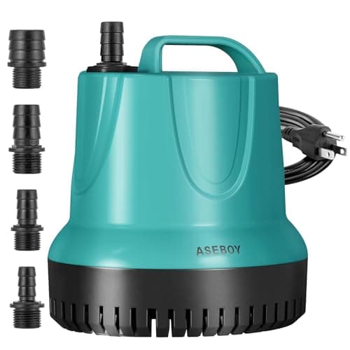 Submersible Water Pump 850GPH 60W, Pond Pump for Outdoor, Hydroponic, Statuary, for Aquarium, Fish Tank - Image 1