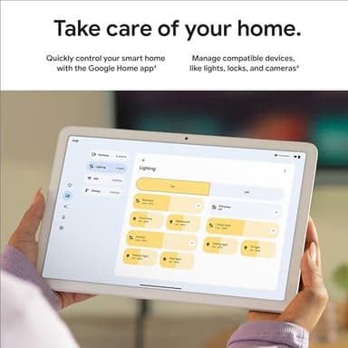 Google Pixel Tablet - Android Tablet with 11-Inch Screen and Extra-Long Battery Life - Porcelain - 8 GB RAM - 256 GB - Image 6