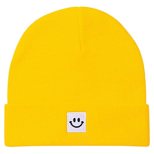 Paladoo Newborn Baby Hats 0-6 Months Bright Yellow - Image 1