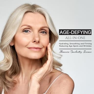 Super Vitamin C Serum for Women over 70, Wrinkle Cream for Face, Anti Aging Cream, Hydrates, Softens, Lifts and Firms Super Vitamin C Serum (30ml, Orange) - Image 2