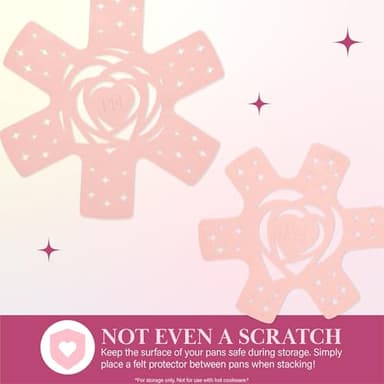 Paris Hilton Epic Nonstick Pots and Pans Set, Multi-layer Nonstick Coating, Tempered Glass Lids, Soft Touch, Stay Cool Handles, Made without PFOA, Dishwasher Safe Cookware Set, 12-Piece, Cream - Image 8