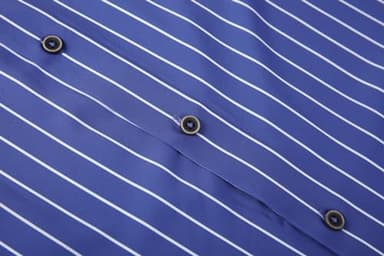 Alex Vando Mens Button Down Shirts Wrinkle Free 4-Way Stretch Print Business Casual Shirt,Blue Stripe,XL - Image 4