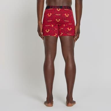 True Religion Mens Boxer Briefs Cotton Stretch Underwear for Men Pack of 6 Red - Image 7