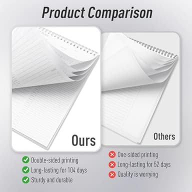 24 Hour Daily Planner - To Do List for Work & Personal Life, Productivity Everyday Planner, Daily Schedule, 6.5 x 9.8 - Image 5