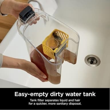 Shark EX301 CarpetXpert HairPro Pet with StainStriker, Corded Upright Deep Carpet, Rug & Upholstery Cleaner, Pet Stain Remover, Gray (Renewed) - Image 9