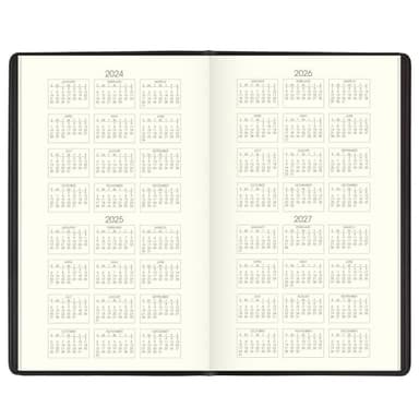 AT-A-GLANCE 2025-2026 Planner, 3-1/2" x 6", Pocket Size, 2 Year Planner, Recycled, Black (70024G0525) - Image 5