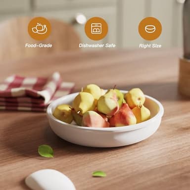 Automatic Cat Feeder - 2L Cat Food Dispenser, Timed Auto Pet Feeder with 180-day Battery Life, 1-6 Meals Per Day, 1-16 Portion, Ceramic Bowl, Desiccant Bag Keeps Dry Food Fresh, Also for Small Dogs - Image 7