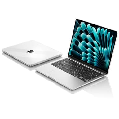 EooCoo Case Compatible with MacBook Air 13.6 inch M4 2025 2024-2022 M3 M2 A3240 A3113 A2681, Hard Shell Case + Keyboard Cover + Polishing Cloth + Screen Protector for Mac Air 13 - Crystal Clear - Image 7