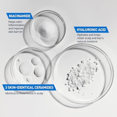 CeraVe Gentle Hydrating Shampoo, With Ceramides, Niacinamide & Hyaluronic Acid For Soft, Healthy Looking Hair & Scalp, Sulfate Free & Color Safe Shampoo, For All Hair Types, 12 Oz - Image 5