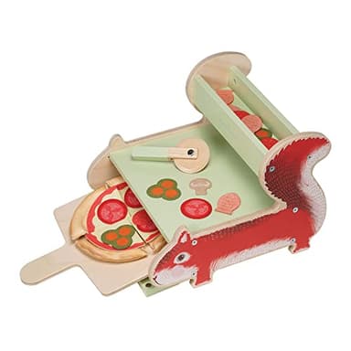 Manhattan Toy Nutty Squirrel Pizzeria Toddler & Kids Pretend Play Cooking Toy Set - Image 4