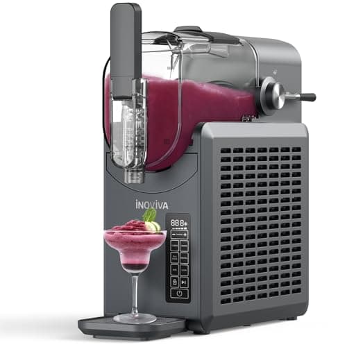 Slushie Machine, No Ice Needed, 88 oz INOVIVA Slushy Machine for Home with Self-Cleaning Function, Professional Frozen Drink Maker, 5 Preset Programs, Frozen Margaritas, Frappés, Milkshake, and More - Image 1