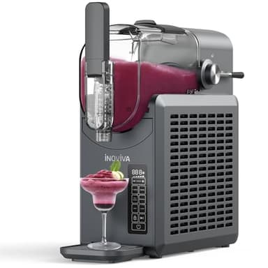 Slushie Machine, No Ice Needed, 88 oz INOVIVA Slushy Machine for Home with Self-Cleaning Function, Professional Frozen Drink Maker, 5 Preset Programs, Frozen Margaritas, Frappés, Milkshake, and More - Image 1