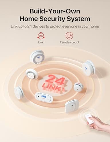 X-Sense Wireless Interconnected Carbon Monoxide Detector, Replaceable Battery Powered CO Alarm with Digital Display and Peak Value Memory, XC01-WR, Pack of 2 - Image 4