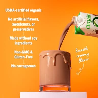 Orgain Organic Nutritional Protein Shake, Creamy Chocolate Fudge - 16g Grass Fed Whey Protein, Meal Replacement, 20 Vitamins & Minerals, Fruits & Vegetables, Gluten Free, Non-GMO, 11 Fl Oz (12 Pack) - Image 6