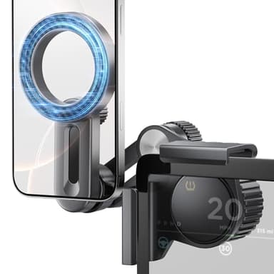 Tesla Phone Mount for Model Y Accessories 2025, No Glue Required with Suction Cup, Strongest Magnetic Tesla Phone Holder for Model 3 Accessories, for MagSafe Car Mount Fits for iPhone 16 Pro Max 15 14 - Image 1