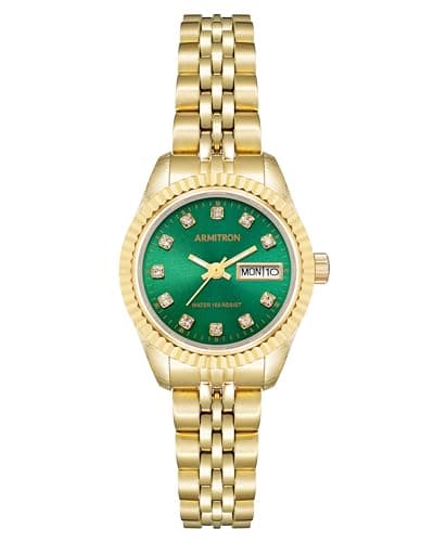 Armitron Women's Genuine Crystal Accented Bracelet Watch, 75/2475 - Image 1