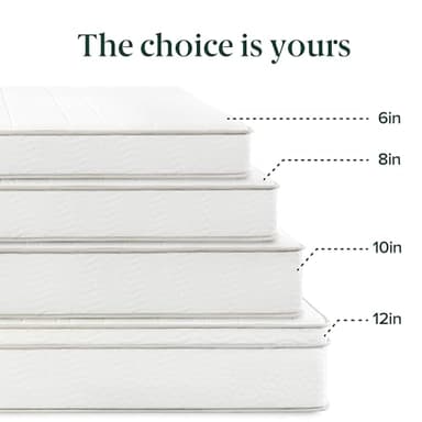 ZINUS 6 Inch Foam and Spring Hybrid Mattress [New Version], Twin, Medium Firmness, Durable Support, Certified Safe Foams & Fabric, Mattress in A Box - Image 11
