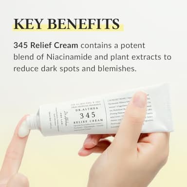 Dr.Althea 345 Relief Cream, Daily Face Moisturizer, Blemish Relief Care, Soothing Recovery & Moisture, Korean Vegan Skin Care for All Skin Types, 1.69 Fl Oz (Pack of 1) - Image 3