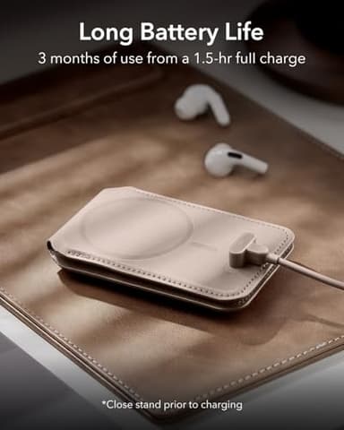 ESR for Magsafe Wallet with Full Find My Functionality, Magnetic Geo iPhone Wallet,3,000g Magnet Strength, Card-Holder with Adjustable Stand, for iPhone 17/16/15/14/13/12 Series, Desert - Image 7