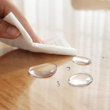 LovePads Clear Desk Mat 30 x 60 Inch, 2mm Thick Clear Table Protector, Waterproof Plastic Table Cover Protector, Vinyl Desk Cover Desk Pad for Desktop, Coffee & Dining Tabletop - Image 7