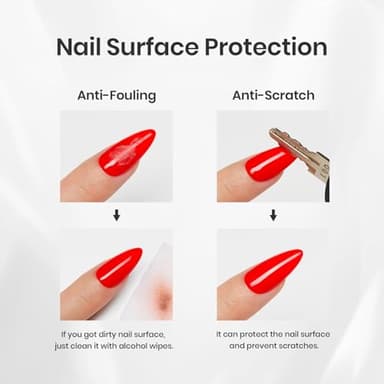 Beetles 4 Pcs 15ml Base Gel and Top Coat Kit with 20ml Nail Dehydrator and Primer, Professional Nail Prep Acid-Free & Hema-Free Dehydrate Bond Primer Set for Acrylic Nail Manicure Gift for Women - Image 4