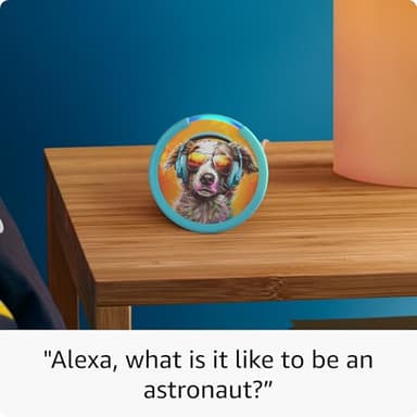 Amazon Echo Pop Kids (newest model), Designed for kids, with parental controls, Includes 6 months of Amazon Kids+, Anthro Pup - Image 4