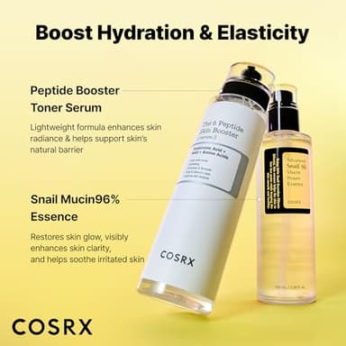 COSRX Snail Mucin 96% Peptide Booster Set - Amazon Exclusive - Korean Skin Care, Gift Sets, Skin Care Sets for Women, Advanced Snail Mucin Serum, Face Serum - Image 4