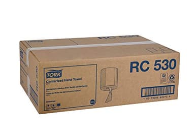 Tork Centerfeed Hand Towel White One-at-a-time Dispensing, M23 Compatible 6 Rolls x 530 Sheets (RC530) - Image 7