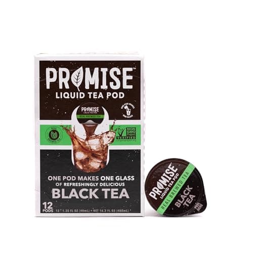 Promise Tea by Java House - Cold-Brewed Tea Concentrate Pods - Ethically Sourced - Black Tea - Pack of 12 - Image 1