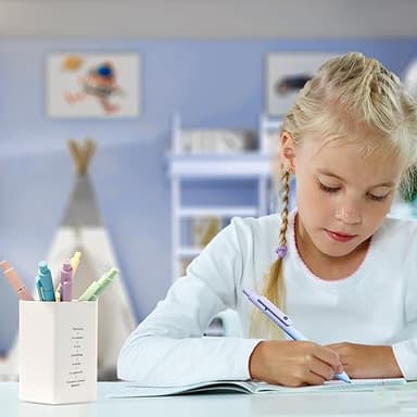 YOXMJDB Gel Pens, 10 Pcs Medium Point Smooth Writing Pens Cute Pens for Women, High-End Series 0.7mm Black Ink Pens for Journaling Note Taking, School Office Supplies (10 Pcs Gradient) - Image 5