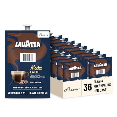 Lavazza Mocha Latte Freshpacks for Flavia Brewers (Pack of 36 Freshpacks) - Image 1