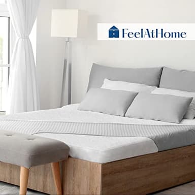 FeelAtHome Fitted 100% Waterproof Mattress Cover (Twin Size) - Breathable Super Soft & Noiseless Cotton Terry Fabric Matress Fitted Cover White - Image 7
